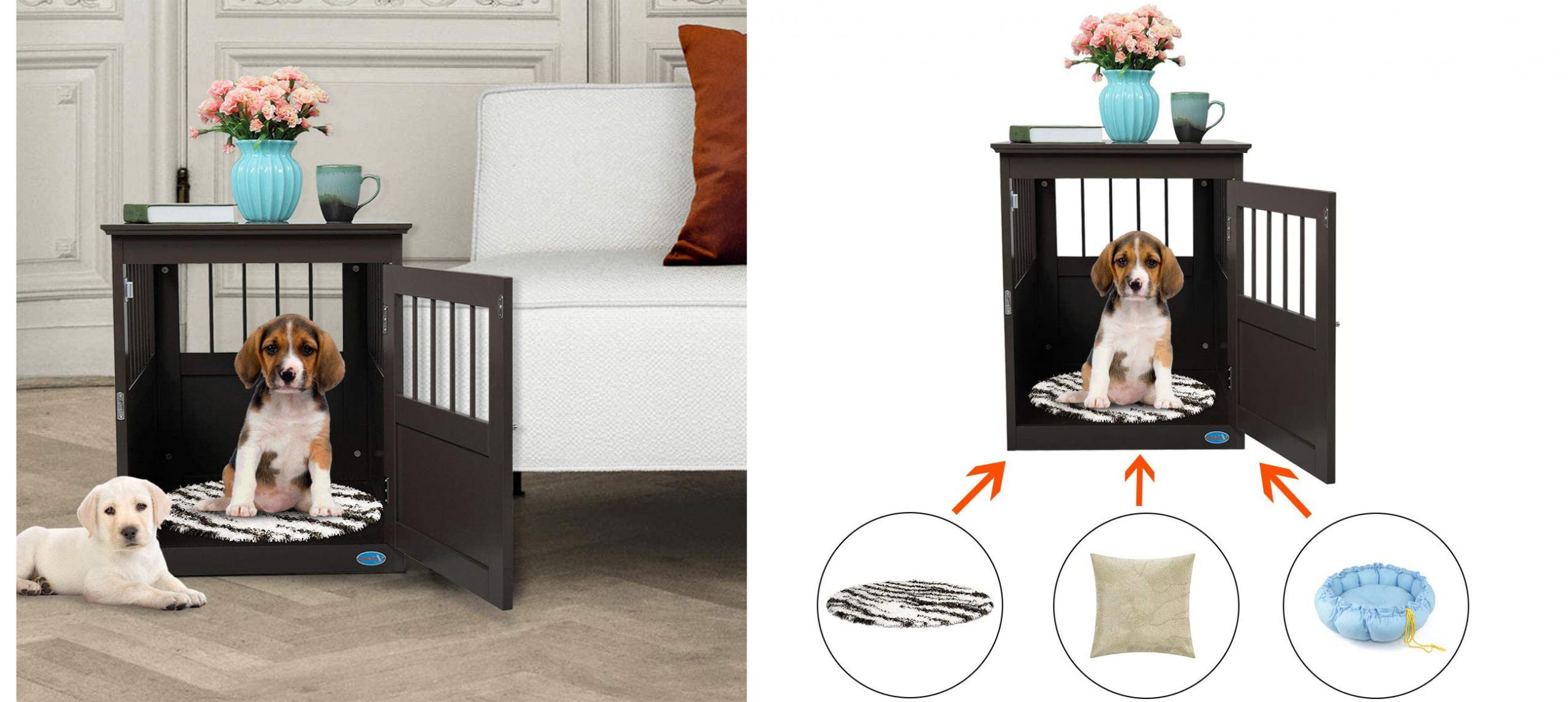 Furniture Style Kennel Pet Knowledge Pet Supplies Shopping Guide   Furniture Style Kennel Scaled 